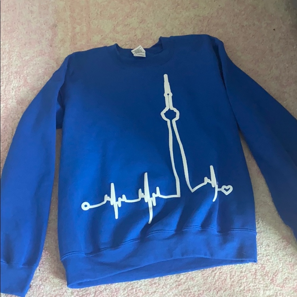 Blue Canada Sweater